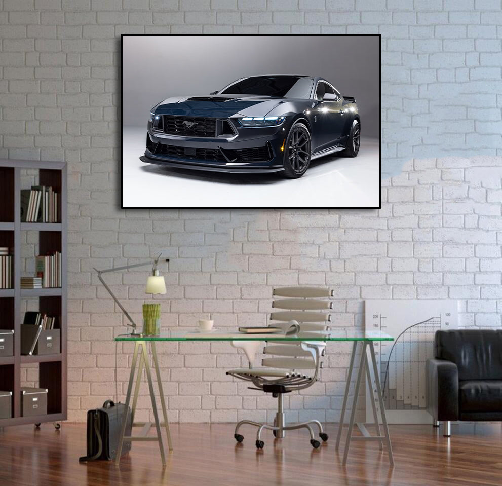 Framed 1 Panel - Ford Mustang Dark Horse