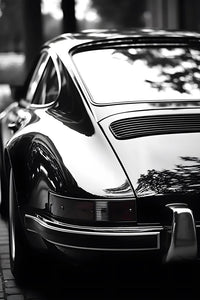 Pine Stretched  Framed 3 Panels - Porsche