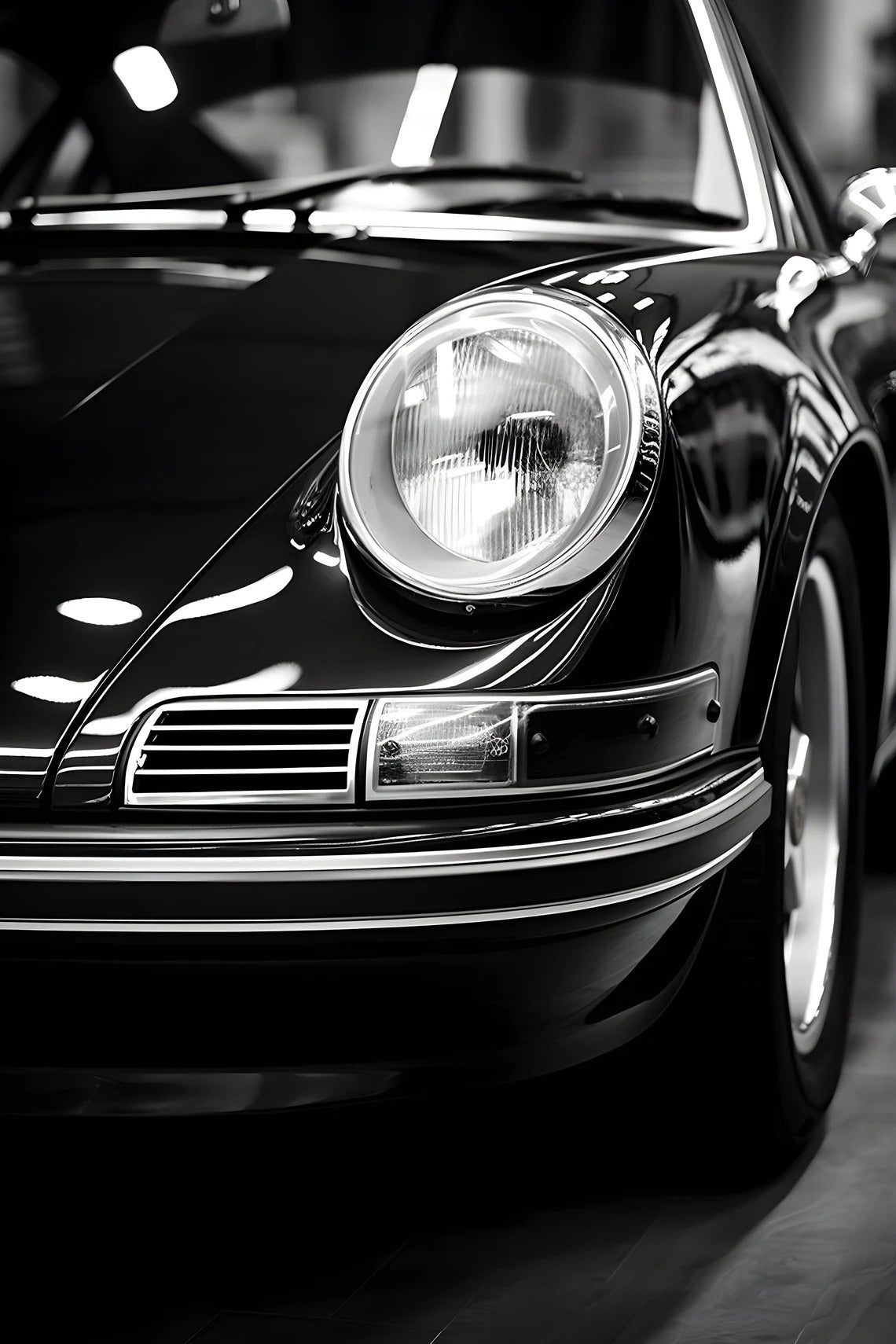 Framed 3 Panels - Porsche