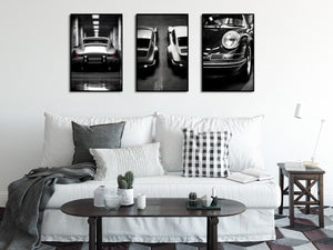 Framed 3 Panels - Porsche