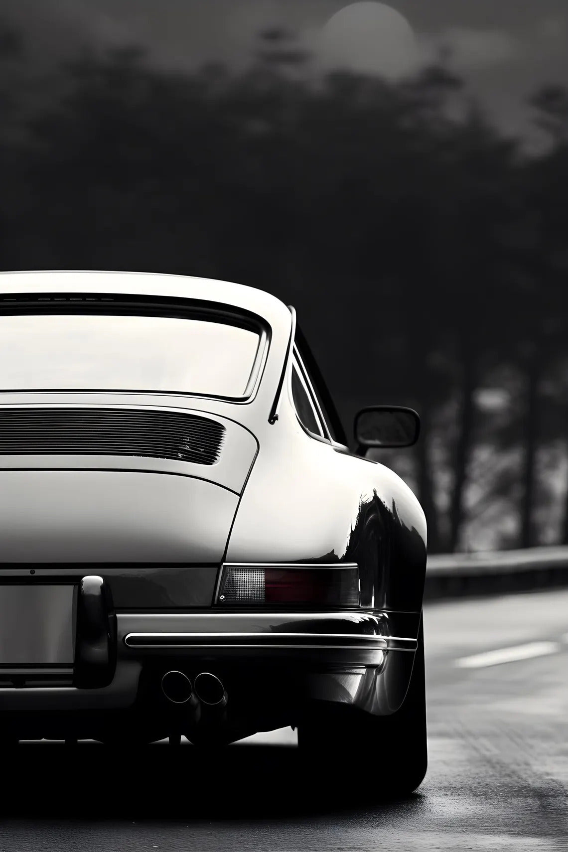 Framed 3 Panels - Porsche