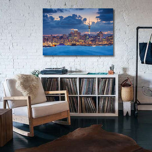 Pine Stretched  Framed 1 Panel - Auckland City, New Zealand