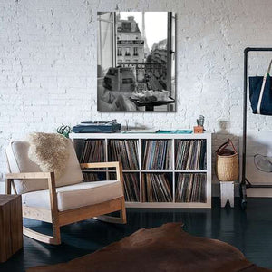 Pine Stretched  Framed 1 Panel - Morning in Paris