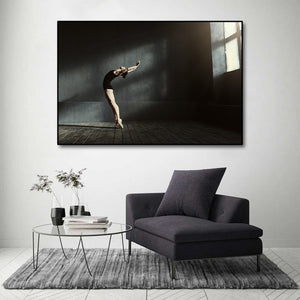 Pine Stretched  Framed 1 Panel - Dance