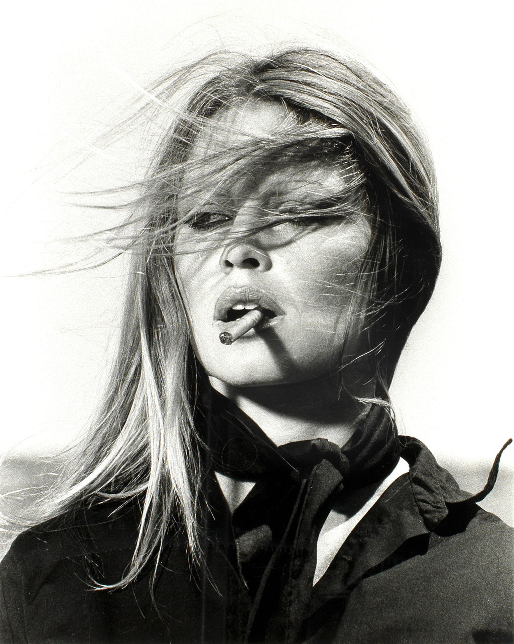 Pine Stretched  Framed 1 Panel - Brigitte Bardot, Spain