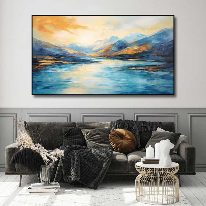 Pine Stretched  Framed 1 Panel - Scottish Landscapes
