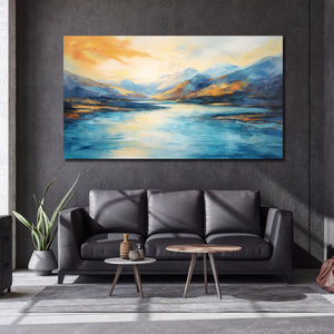 Pine Stretched  Framed 1 Panel - Scottish Landscapes