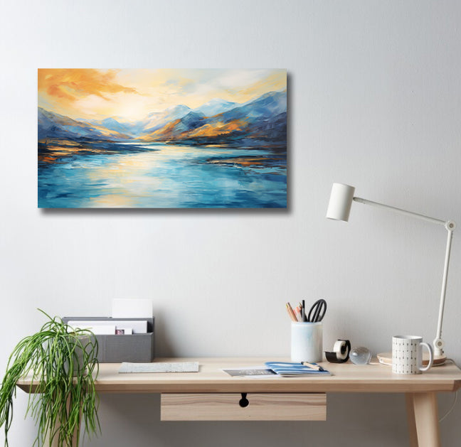Pine Stretched  Framed 1 Panel - Scottish Landscapes