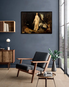 Pine Stretched  Framed 1 Panel - Fable by Gustav Klimt