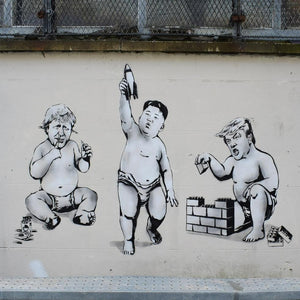 Pine Stretched  Framed 1 Panel - Street Art