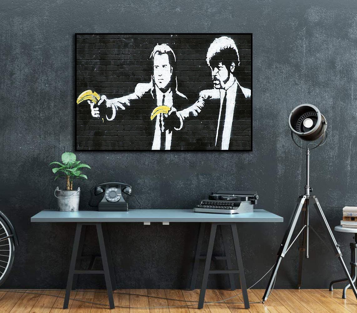 Framed 1 Panel - Banksy