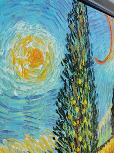 Framed 1 Panel - Oil Painting - Van Gogh