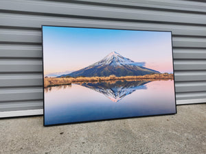 Pine Stretched  Framed 1 Panel - Finished Products - Mount Taranaki