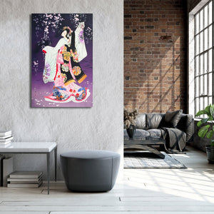 Framed 1 Panel - Traditional Kimono