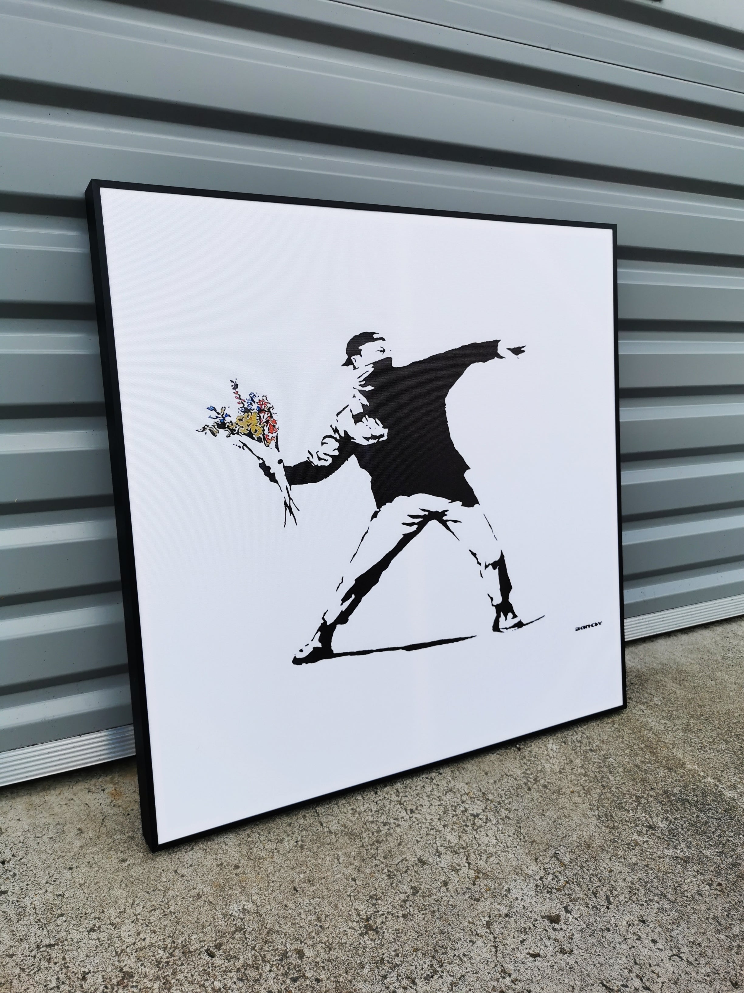 Framed 1 Panel - Banksy