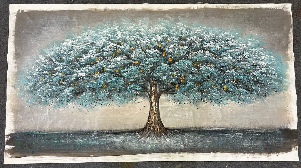 Framed 1 Panel - Acrylic Painting - Tree