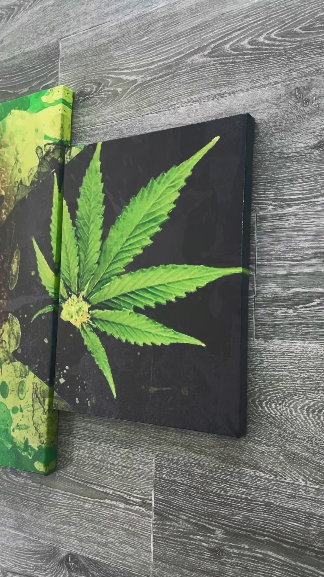 Framed 5 Panels - Bob Marley