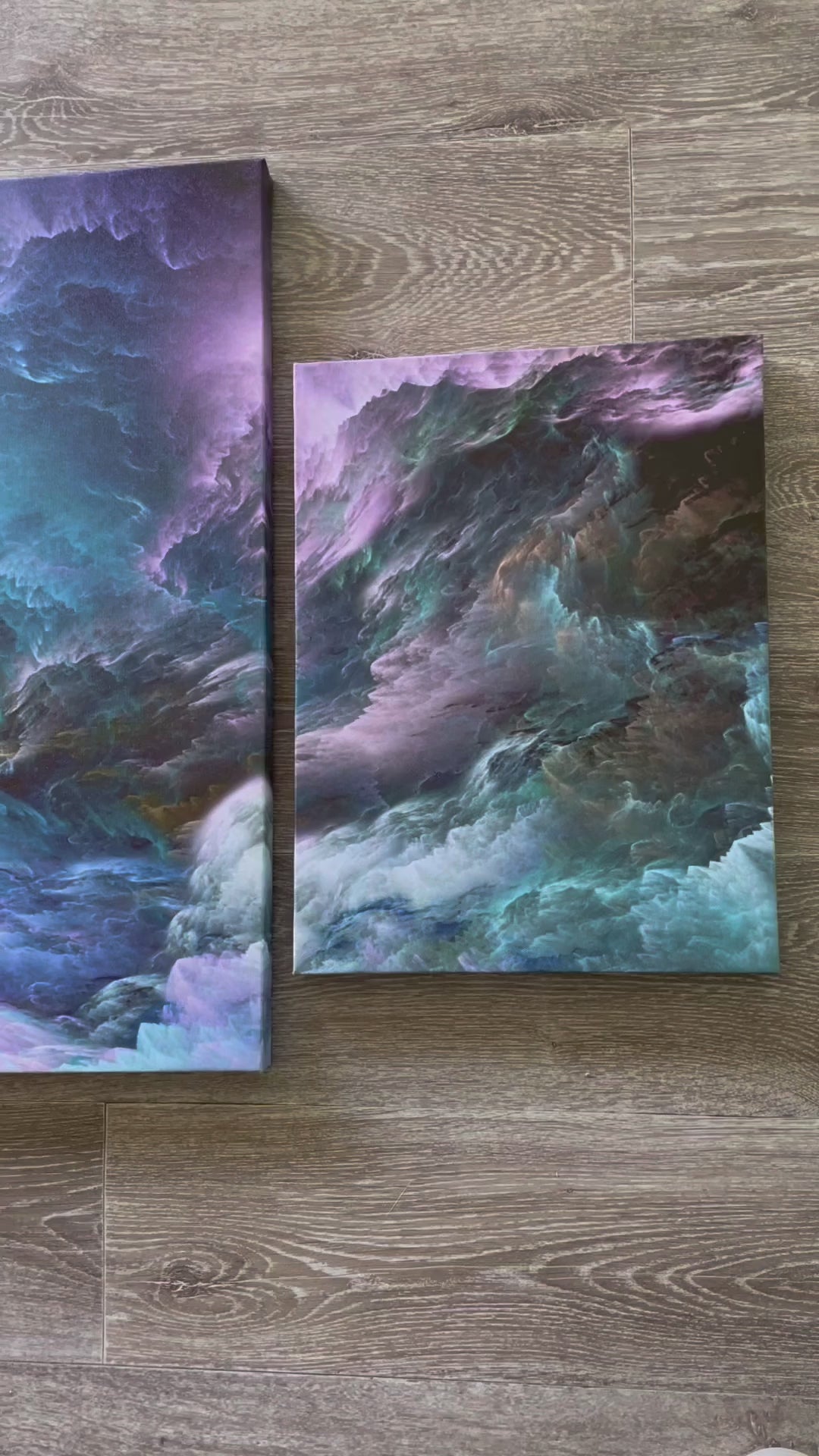 Framed 5 Panels - Abstract