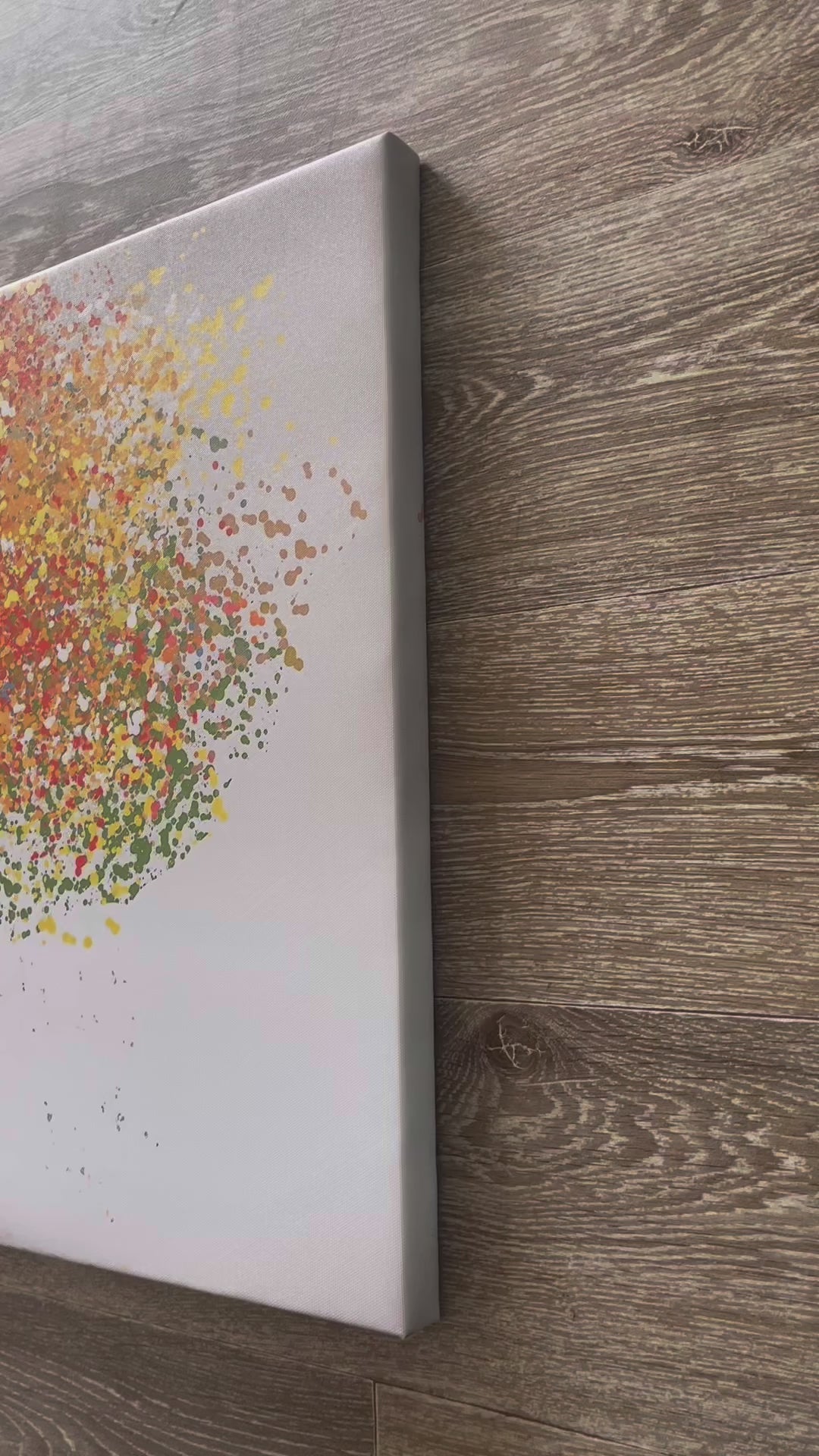 Framed 1 Panel - Rainbow Tree