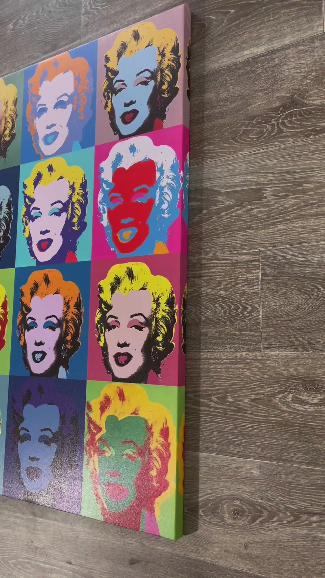 Framed 1 Panel - Pop Art - Marilyn Monroe 12 Panels by Andy Warhol