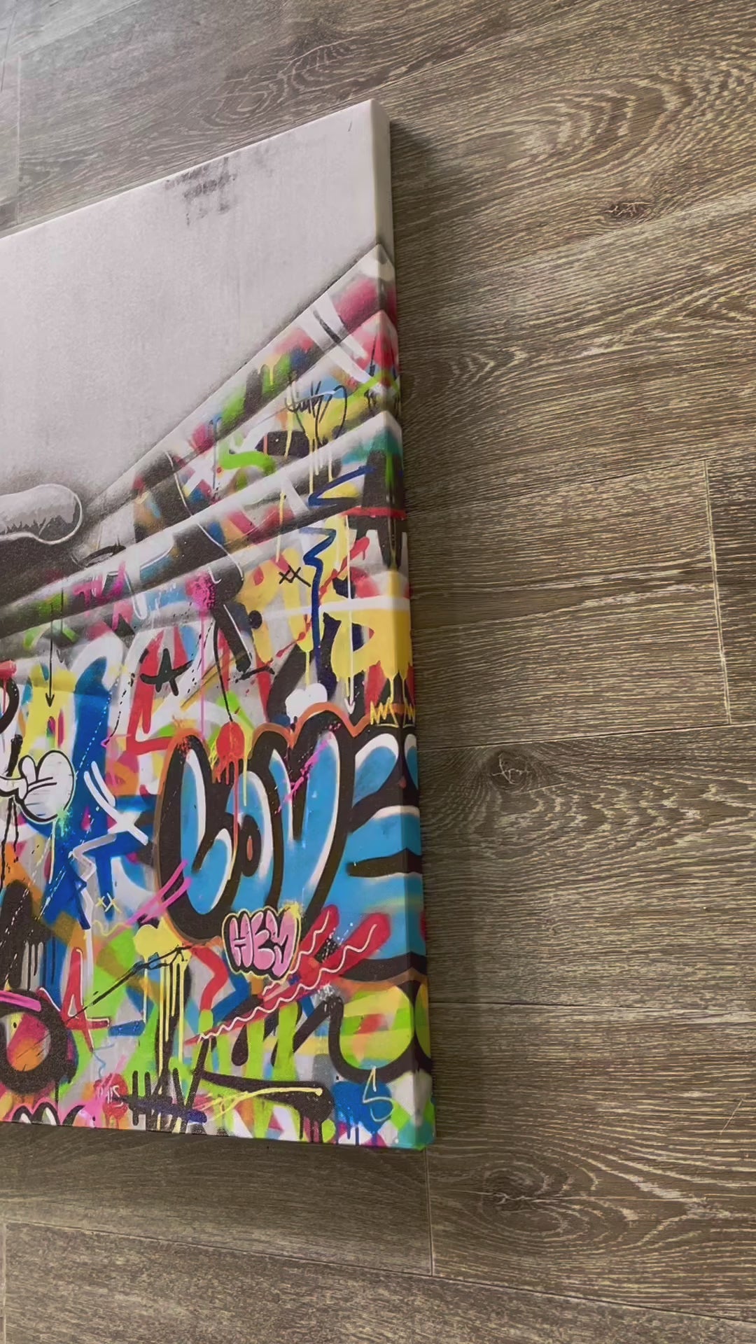Framed 1 Panel - Street Art