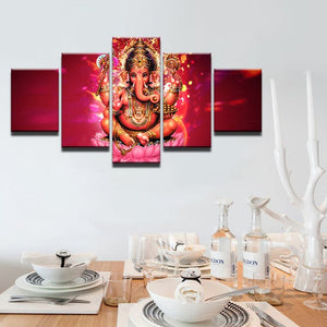 Framed 5 Panels - Hinduism