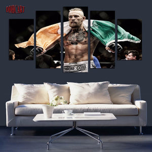 Framed 5 Panels - Conor McGregor