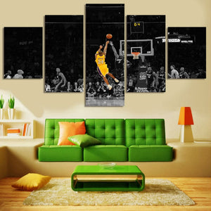 Framed 5 Panels - Kobe Bryant