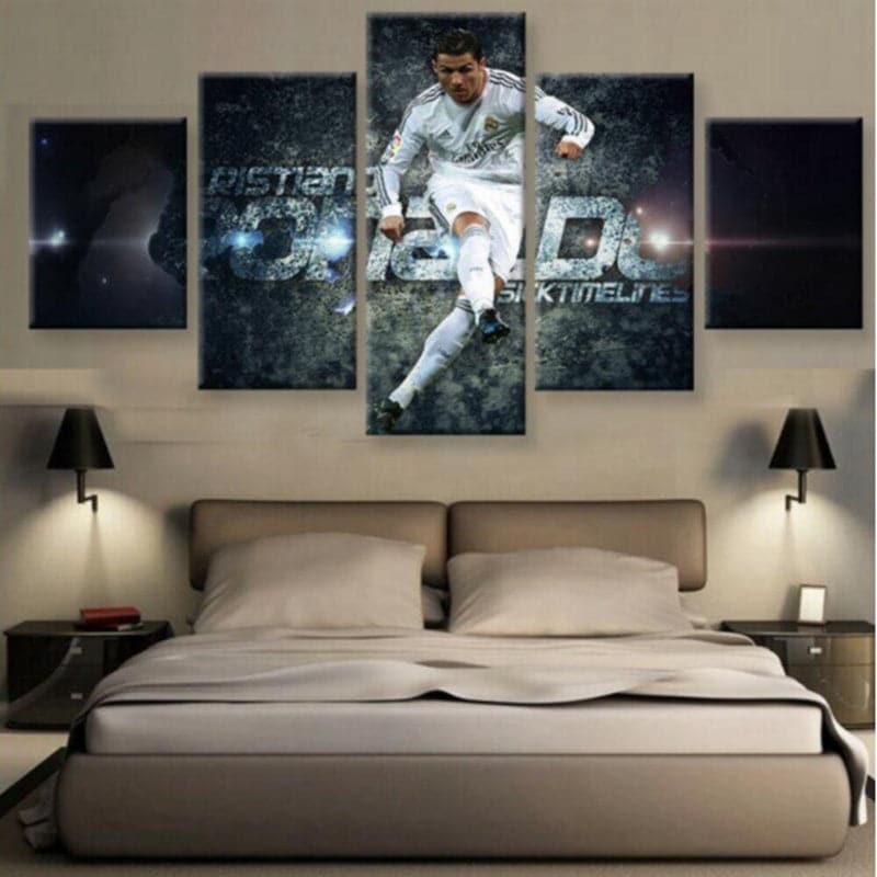 Framed 5 Panels - Cristiano Ronaldo