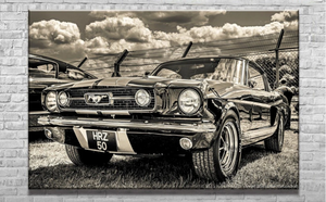 Framed 3 Panels - Ford Mustang