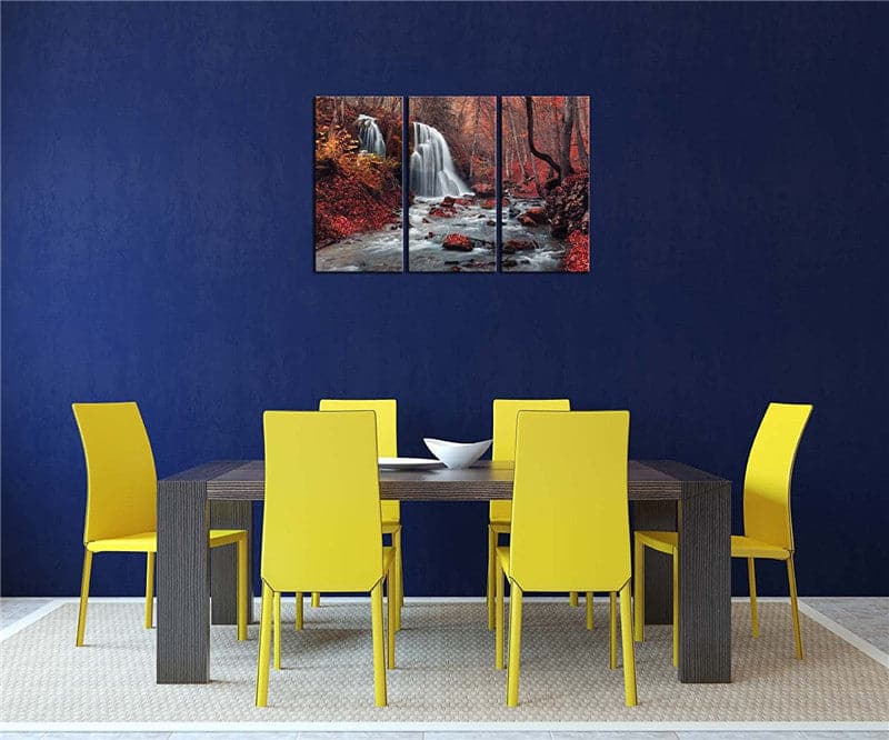 Framed 3 Panels - Water fall