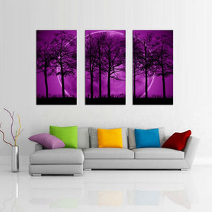 Framed 3 Panels - Tree