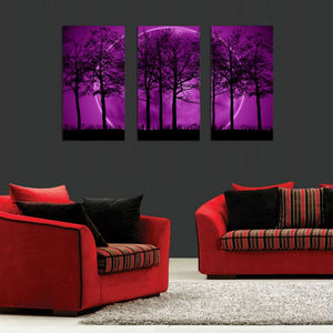 Framed 3 Panels - Tree
