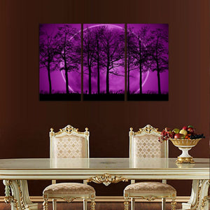 Framed 3 Panels - Tree