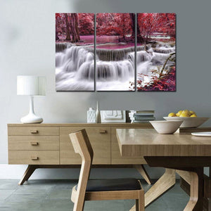 Framed 3 Panels - Water fall