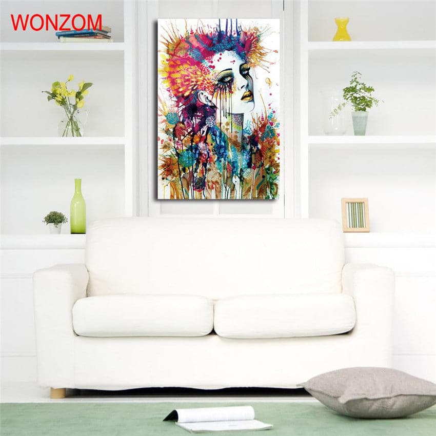 Framed 1 Panel - Abstract