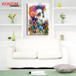 Framed 1 Panel - Abstract