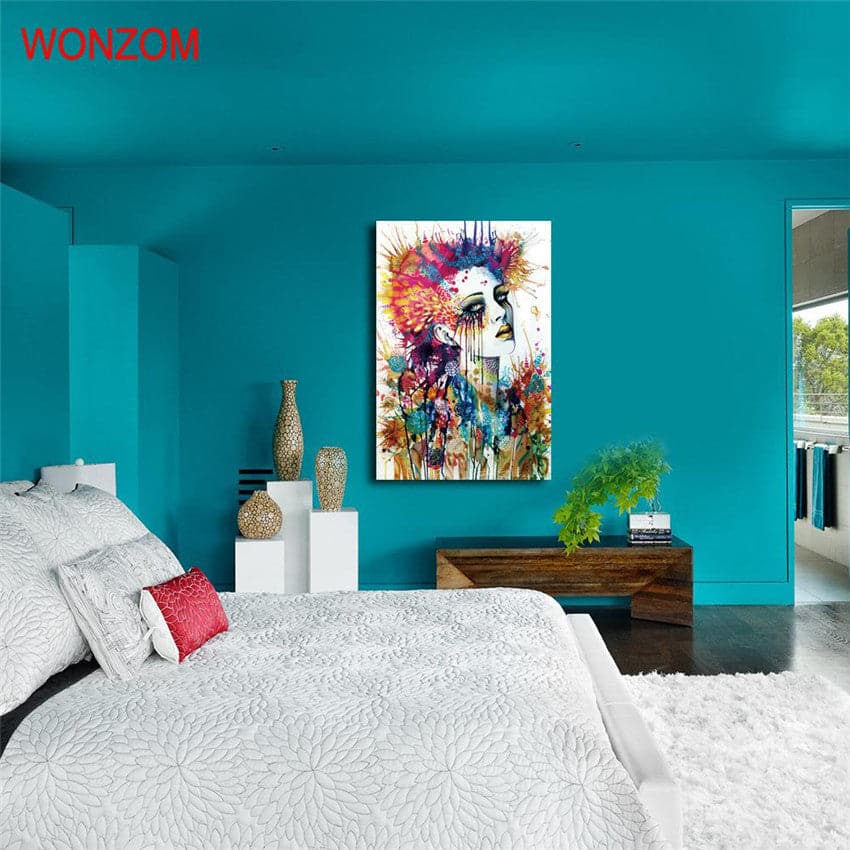 Framed 1 Panel - Abstract