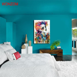 Framed 1 Panel - Abstract