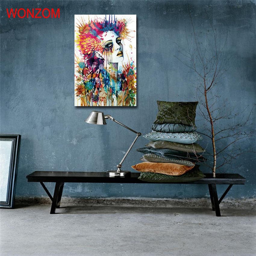 Framed 1 Panel - Abstract