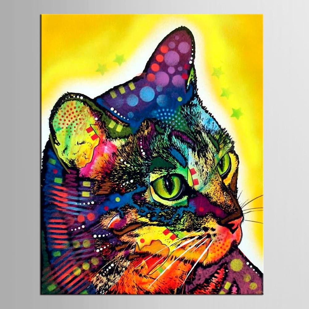 Framed 1 Panel - Cat