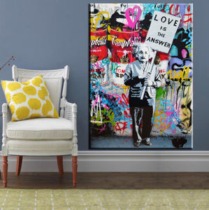 Framed 1 Panel - Banksy Art