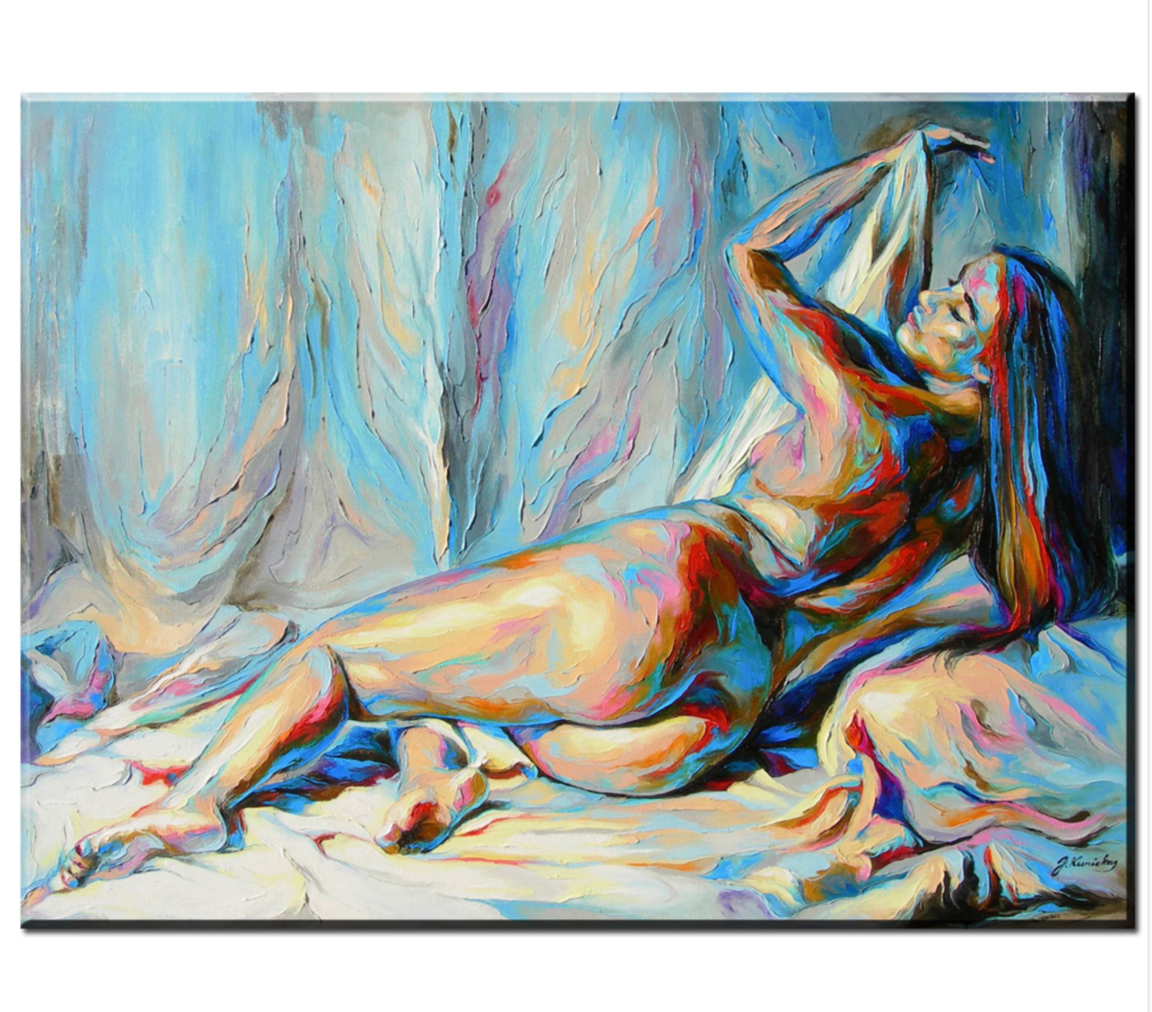 Pine Stretched  Framed 1 Panel - Women