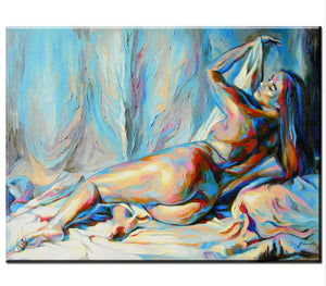 Pine Stretched  Framed 1 Panel - Women