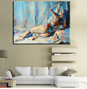 Pine Stretched  Framed 1 Panel - Women
