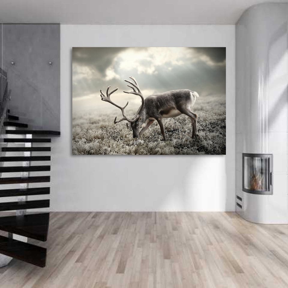 Framed 1 Panel - Deer