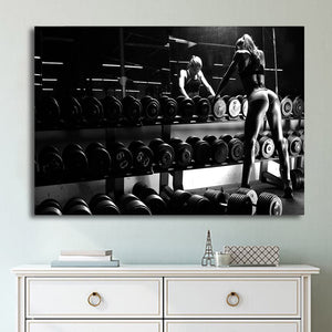 Framed 1 Panel - Fitness