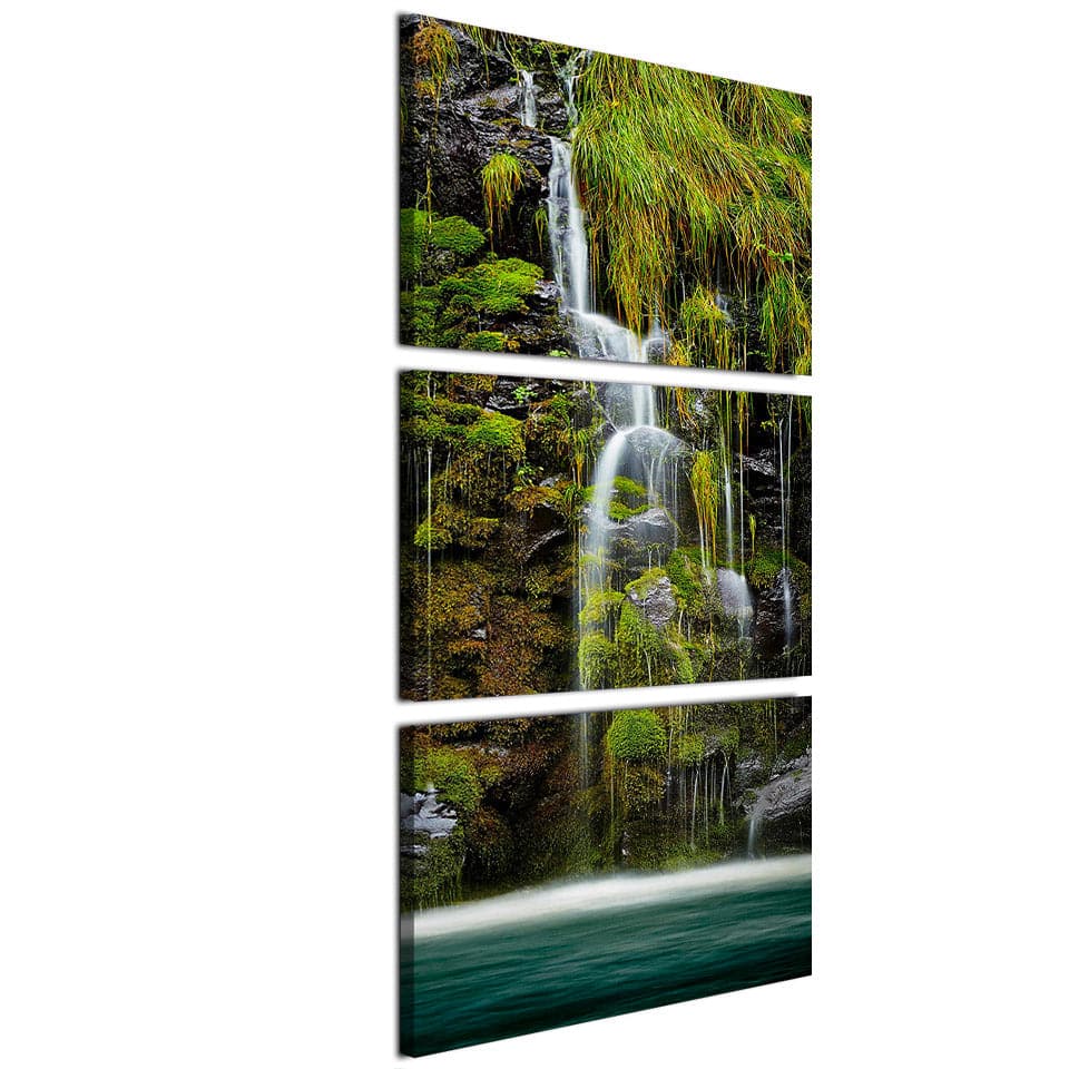 Framed 3 Panels - Water fall