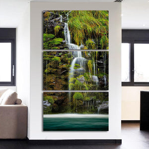 Framed 3 Panels - Water fall