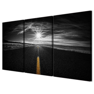 Framed 3 Panels - Departure